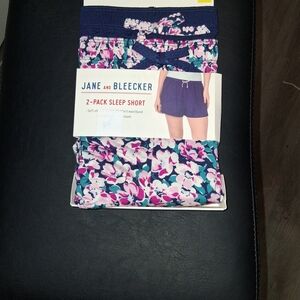 Jane and Bleecker Women's Floral Sleep Shorts - 2 Pack